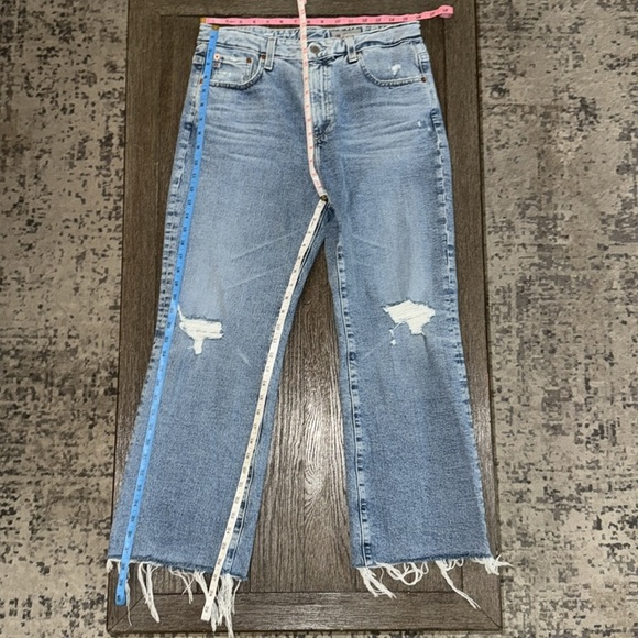 Adriano Goldschmied Kinsley 360° AG-ED™ HIGH-RISE POP CROP Jeans - Picture 12 of 14